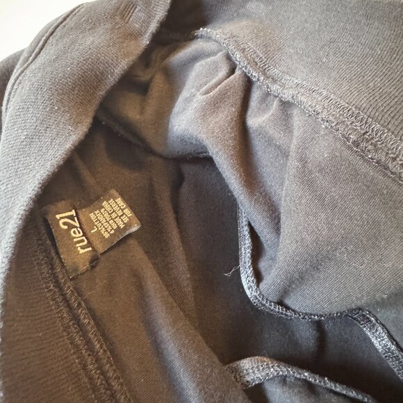 Rue 21 Shorts Romper Juniors Large Black Strapless Built-In Shelf Bra - Picture 3 of 9